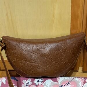 Portland Leather Large Carved Leather Koala Sling